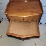 Louis XV style bedside table in cherry wood