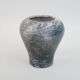 Vase en céramique gris et blanc