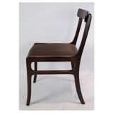 Set of two mahogany rungstedlund chairs by Ole Wancher