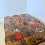Table basse en ceramique par Jean Gregorieff