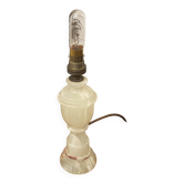 Pied de lampe en onyx