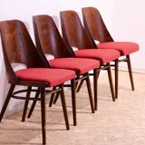 Mid Century dining chairs by Radomír Hofman, 1960´s, set of 4