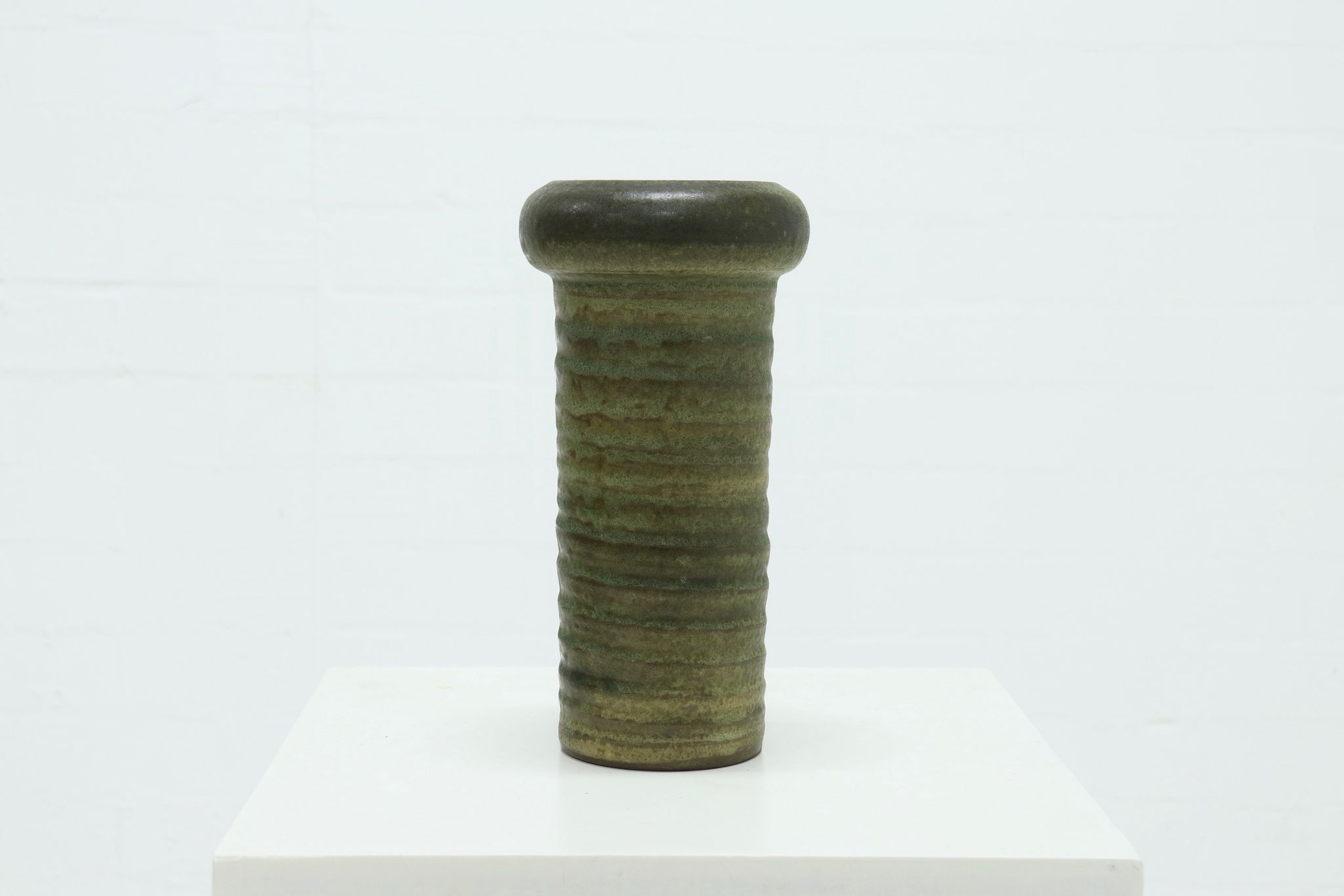 Signed Stoneware Vase by Kaj Franck 1950s