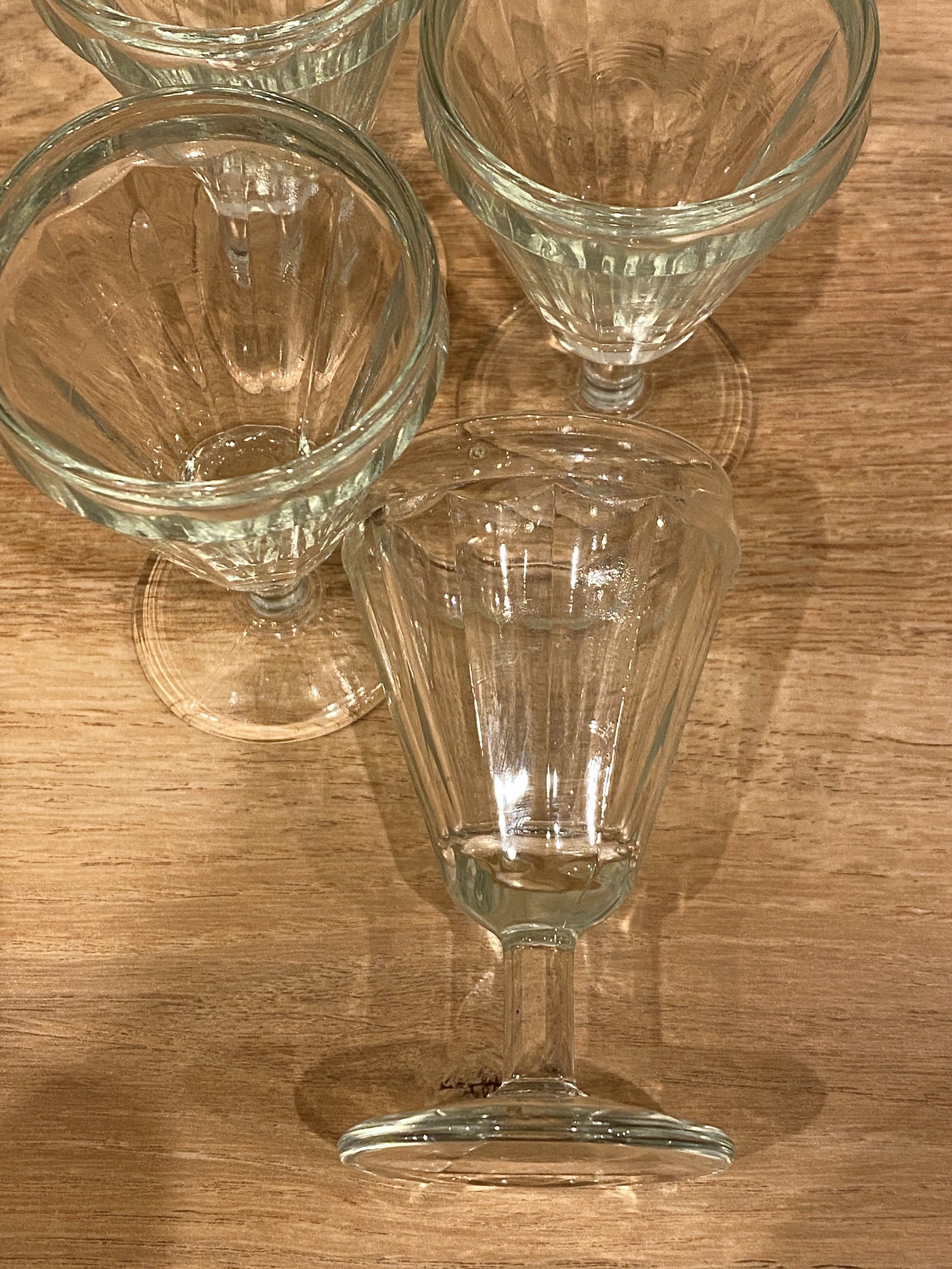 Set de 4 verres à vin bistrot
