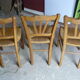 Lot of 3 chairs