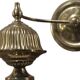 Antique double opaline wall light — Gilded brass — Belle Époque — 19th/20th century