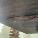 1900 lion paw pedestal table
