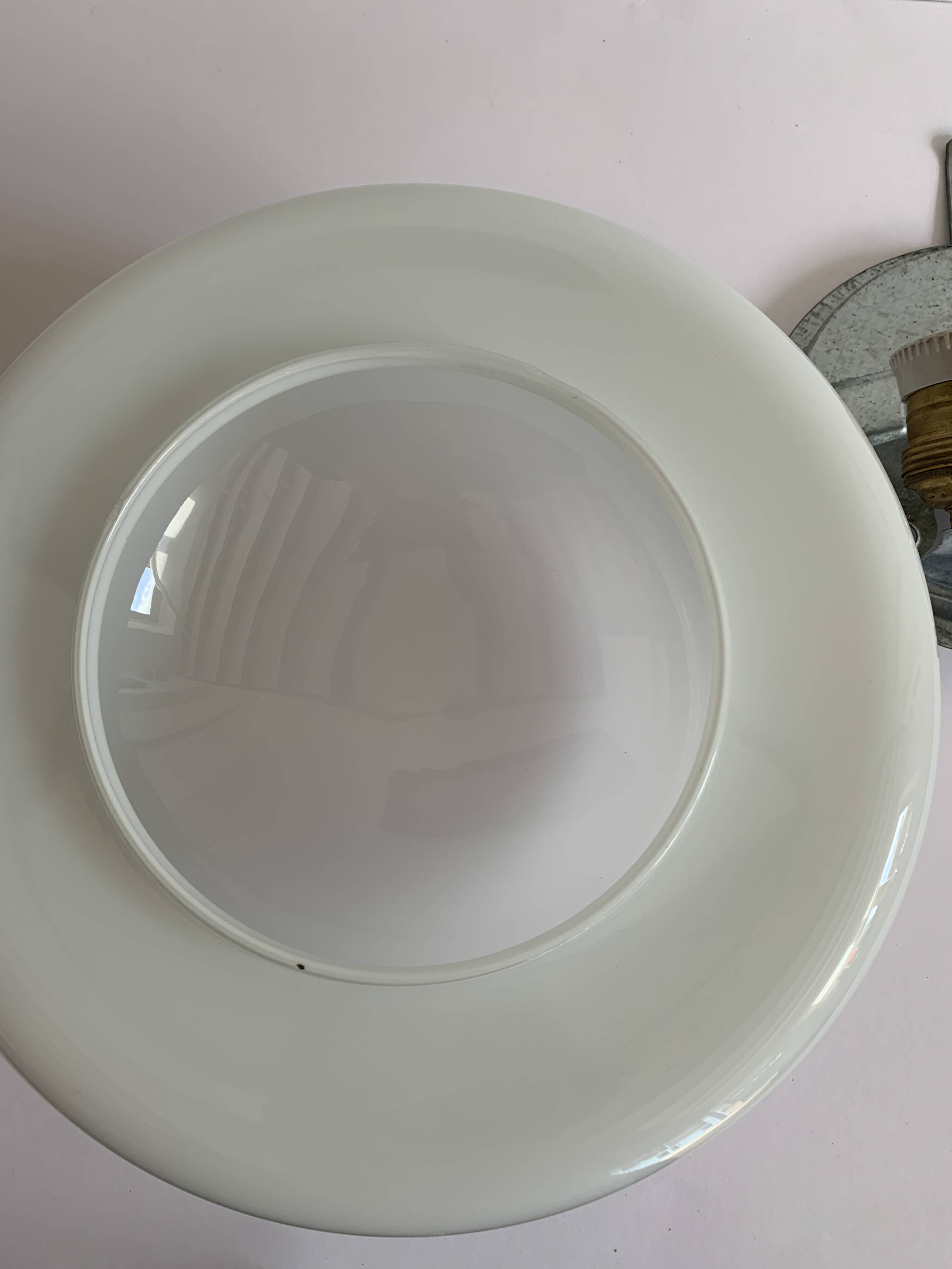 Opaline ceiling light