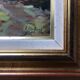 Impressionist Post-Impressionist Table "Southern Village" by Lylliane Coiffard - Frame