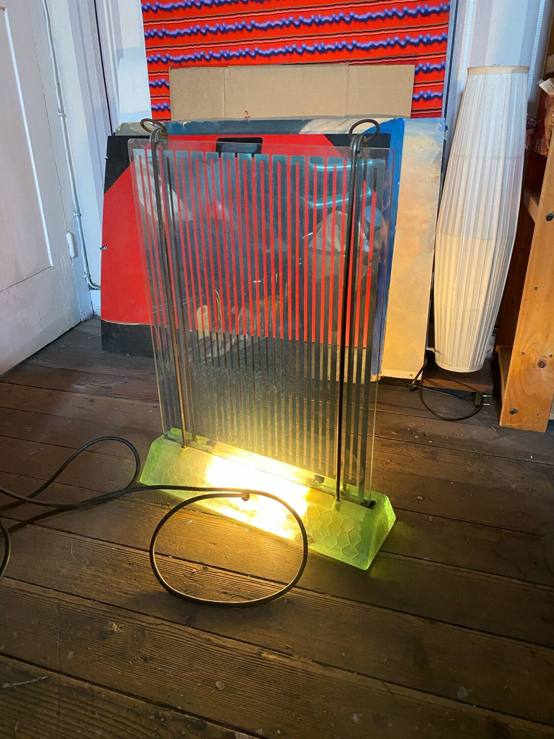 Saint gobain radiator lamp 1937
