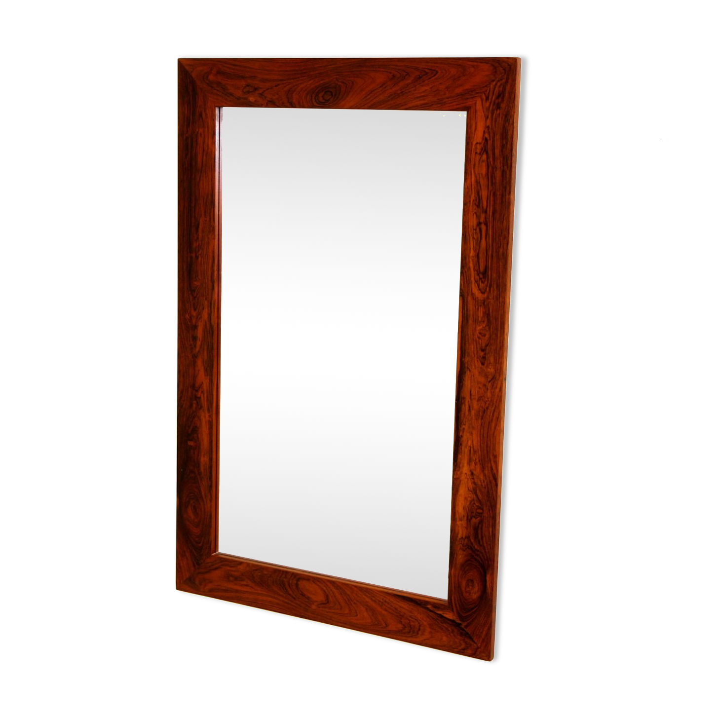 Miroir en palissandre, Suède, 1960, 118cm x 78cm