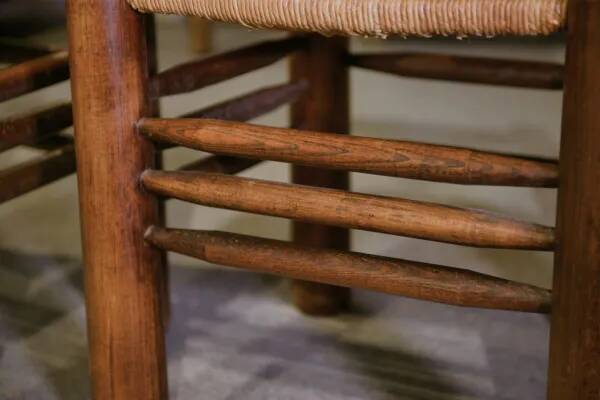 Ensemble de 6 chaises attribuées à Charles Dudouyt 1950’s