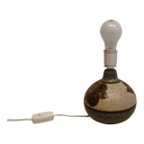 Stoneware table lamp foot, from the Erika Decor series, designed in 1971