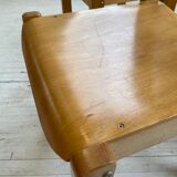 12 80s beech chairs