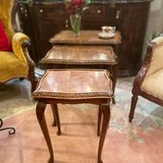 Lot de 3 tables gigognes