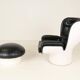 Elda Chair and Ottoman by Joe Colombo for Comfort, Italy, 1970s