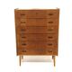 Commode scandinave en teck, Suède, 1960