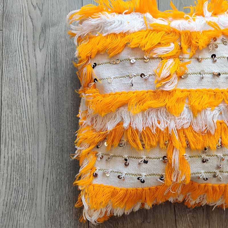 Handmade 45 x 50 cm Moroccan Berber Berber cotton cushion