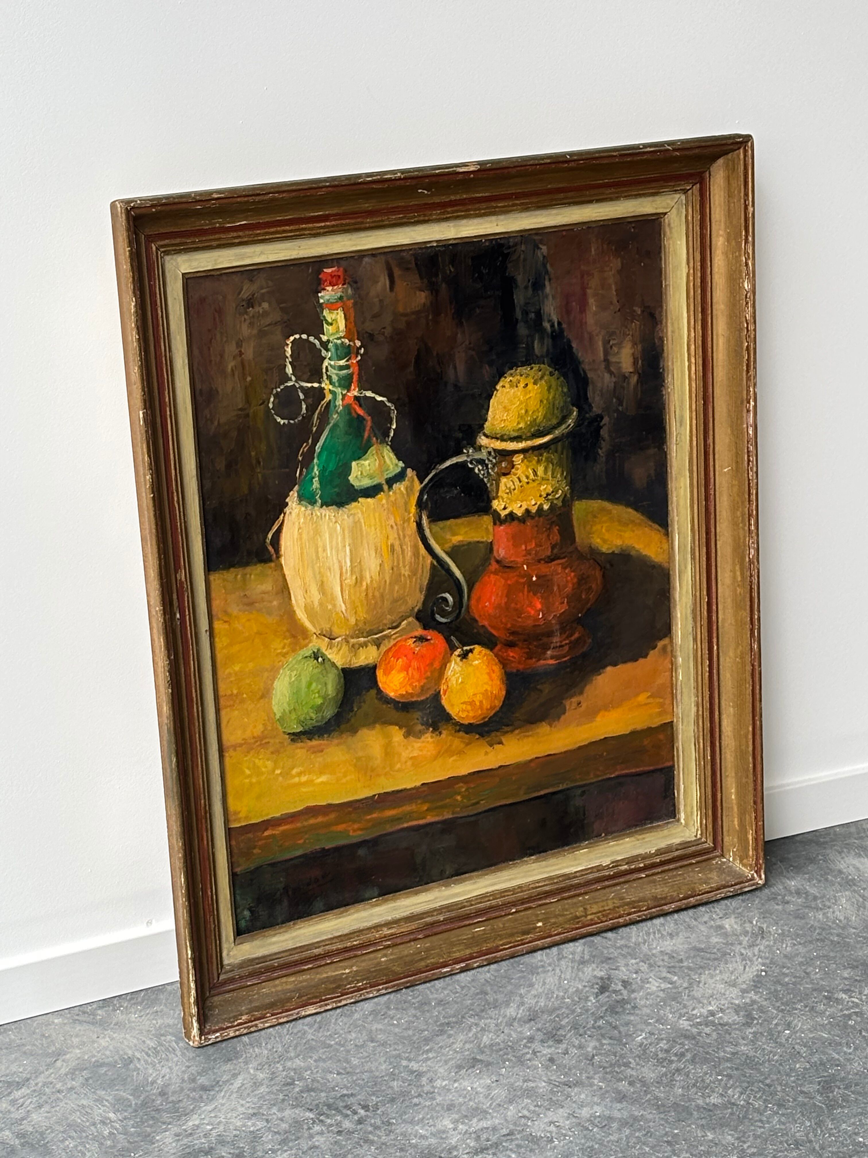 Oil on canvas – Still life