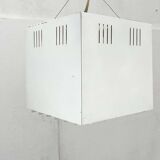 Modern minimalist cube ceiling light from the mid-century, Finland, 1960s.