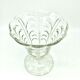 Vase verre moulé vintage