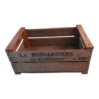 Old wooden box