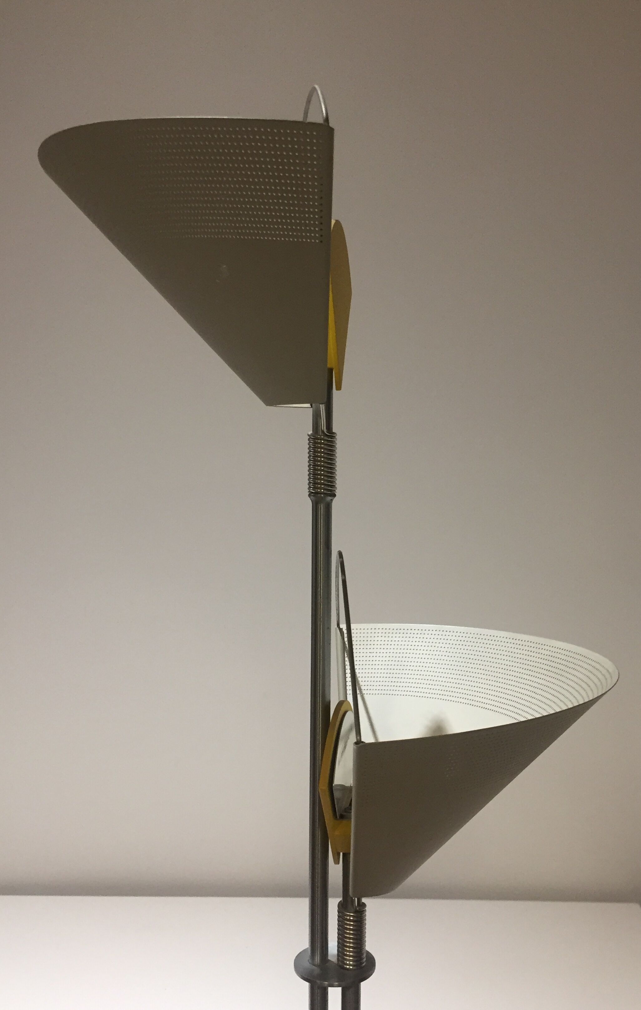 Sintheto Terra D floor lamp by Ferdinand Alexander Porsche for Luci, year 1980