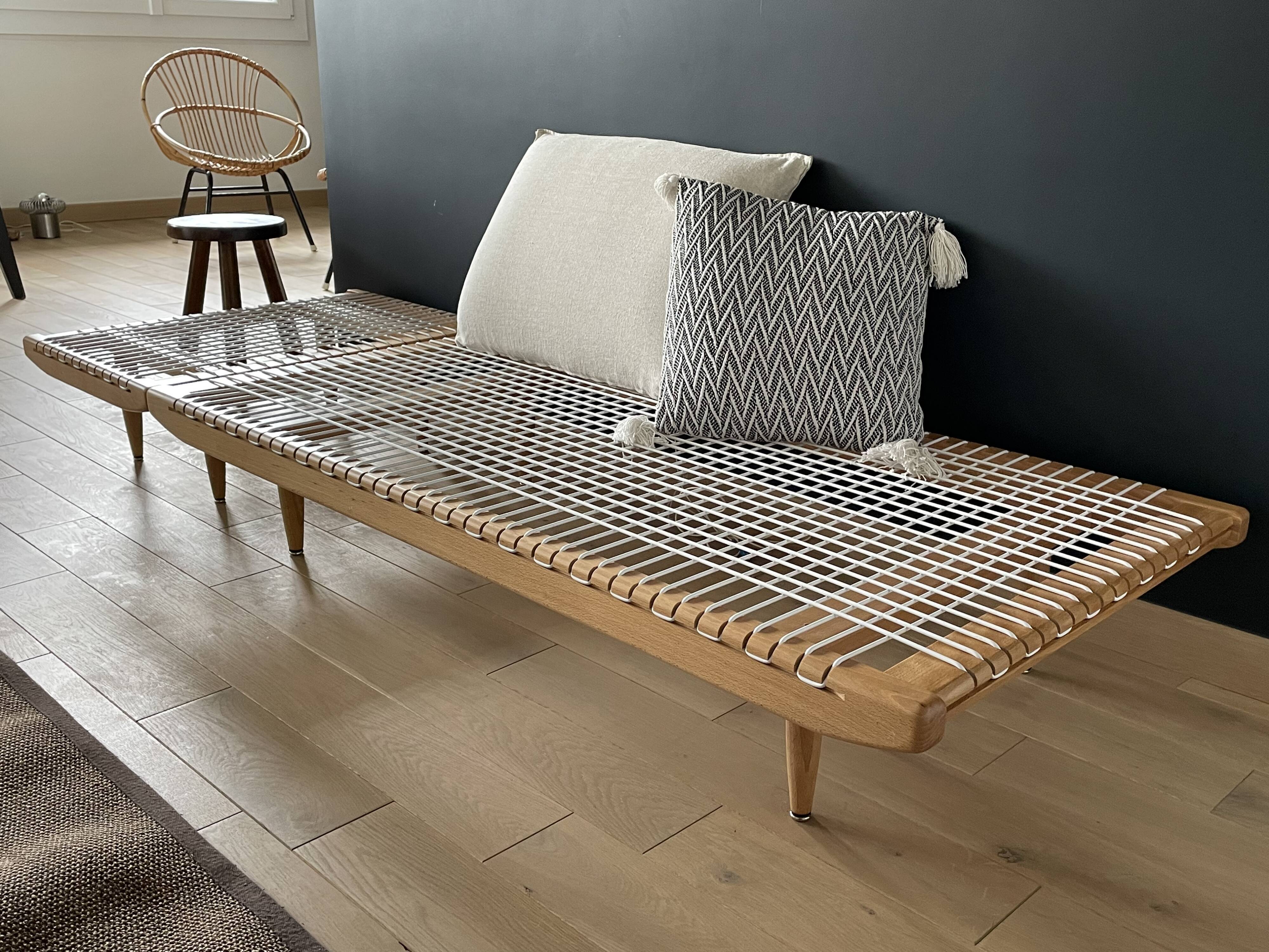 Bench sofa by Georges Tigien, 1950s