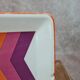 Pocket tray / ashtray Gien "arrows" vintage 70s