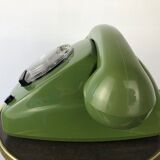 Green phone with vintage dial from the 70s