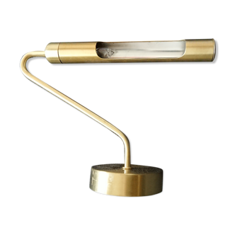 Copper wall lamp for artwork