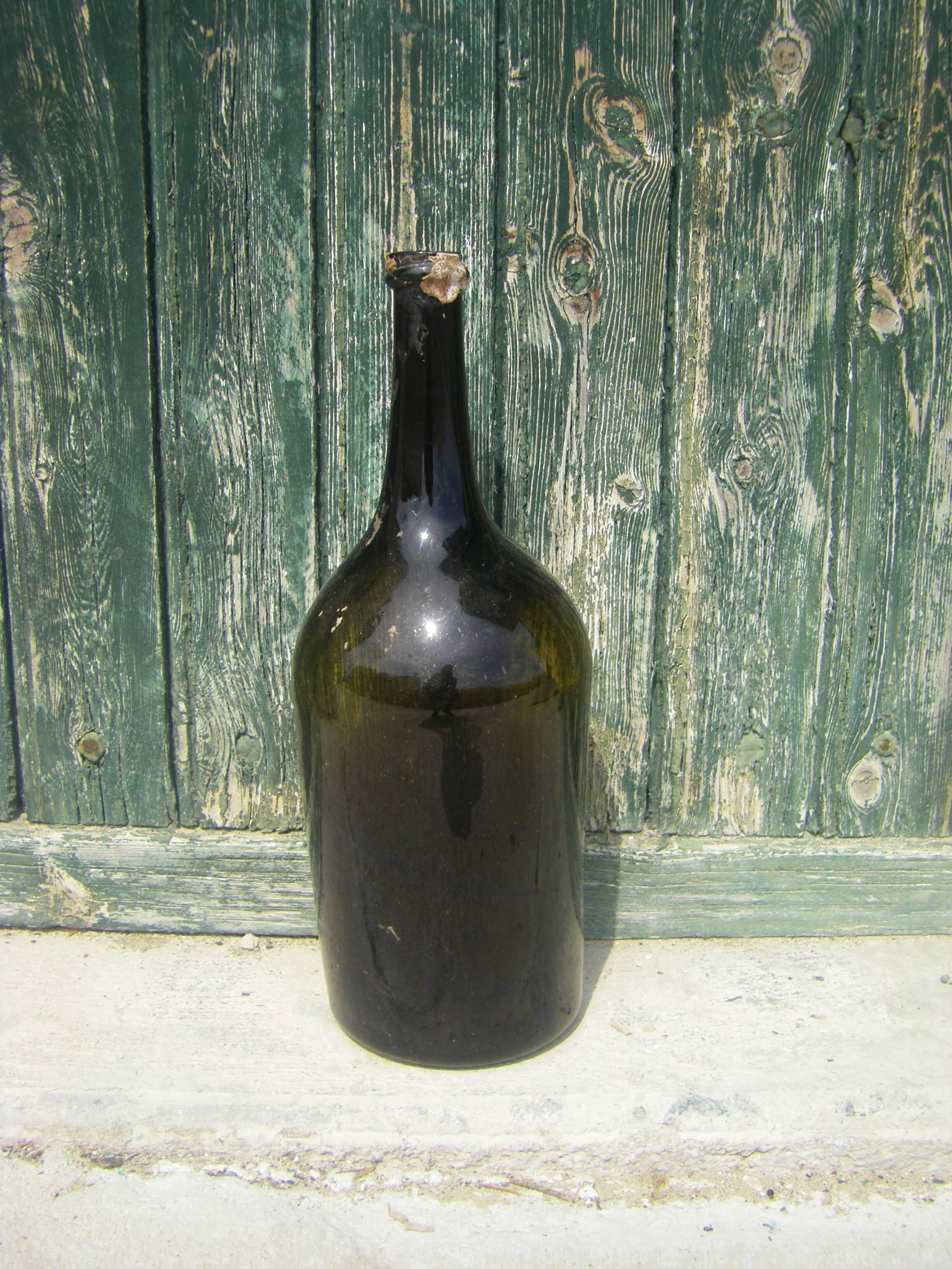 Old wine bottle