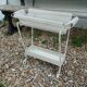 Antique vintage wrought iron planter