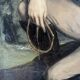 French school early 20th century, Portrait of a hunter, oil on canvas signed