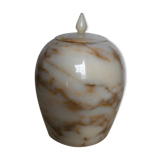 Large pot covered in onyx