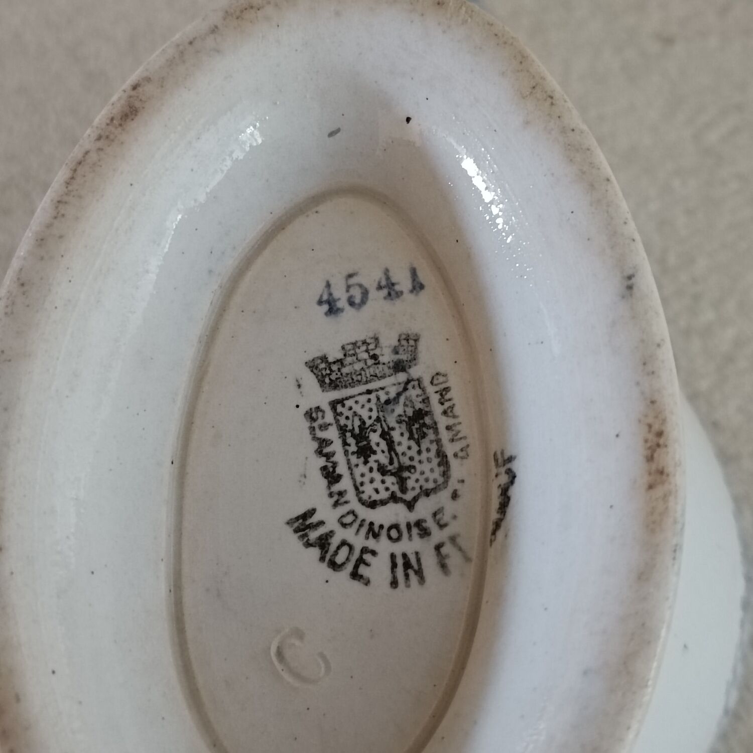 Sauce boat terre de fer Saint Amand