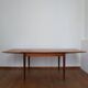 Table scandinave extensible vintage