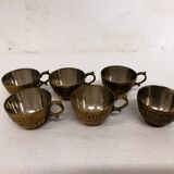 Tasses à café / thé en laiton