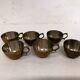Coffee cups / brass tea