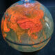 Vintage globe lamp