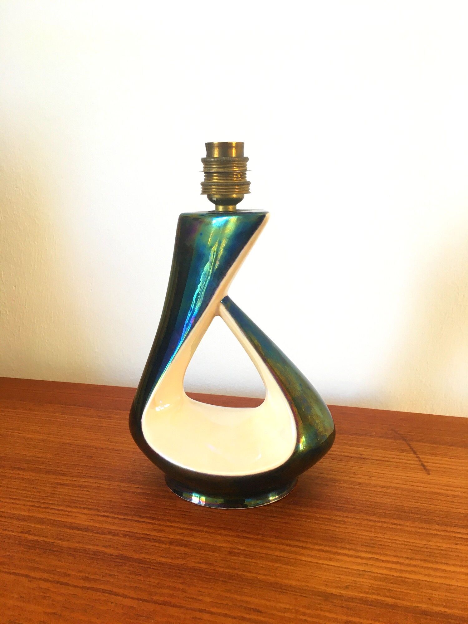 Vintage ceramic lamp, 50s