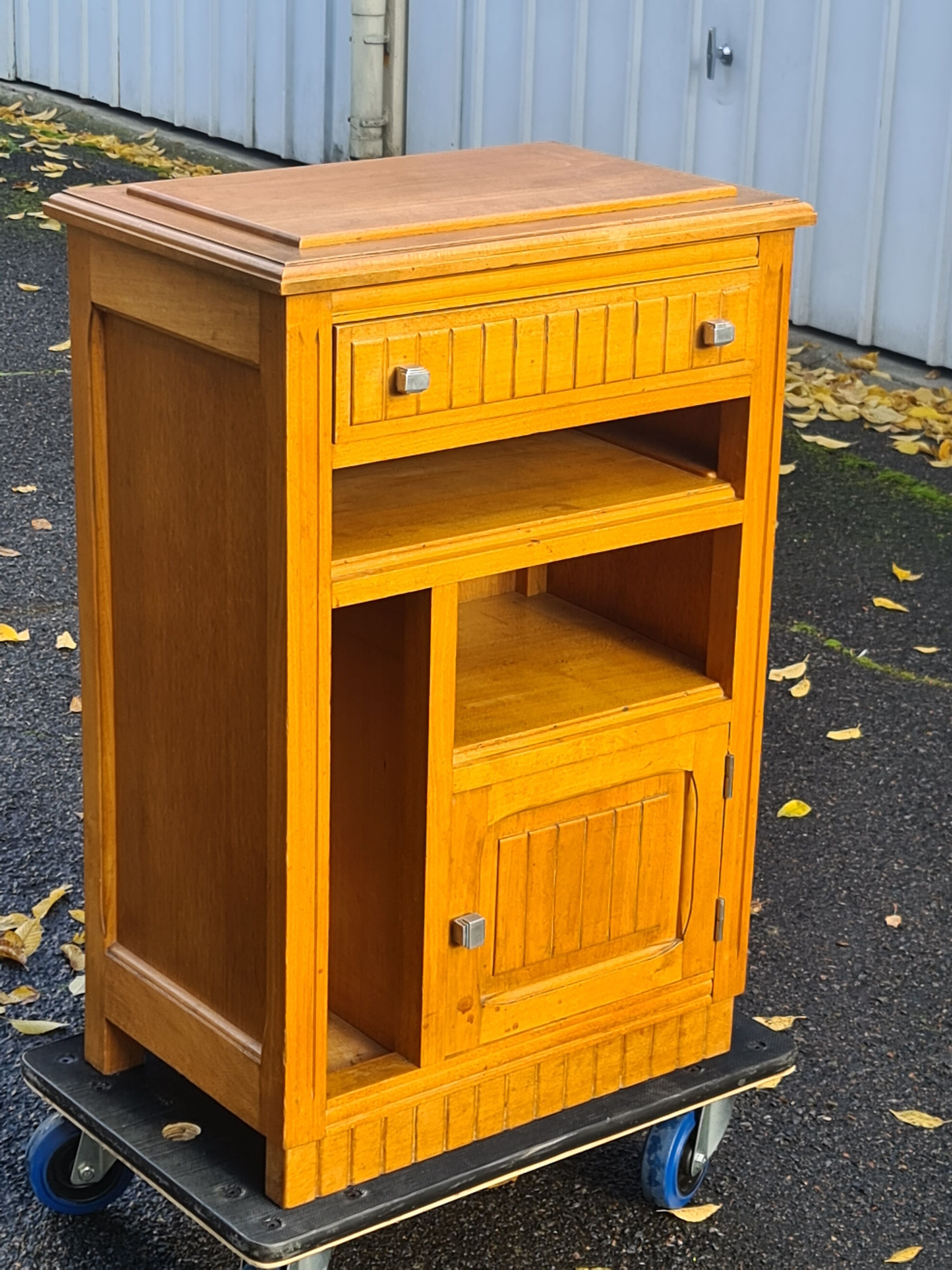 Art deco jam maker 1940-50 solid wood