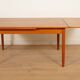 Vintage dining table | teak | extendable | 140 cm