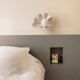 Square Ceramic Wall Light Coco - Sand Concha