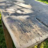 Table pliante ancienne en bois