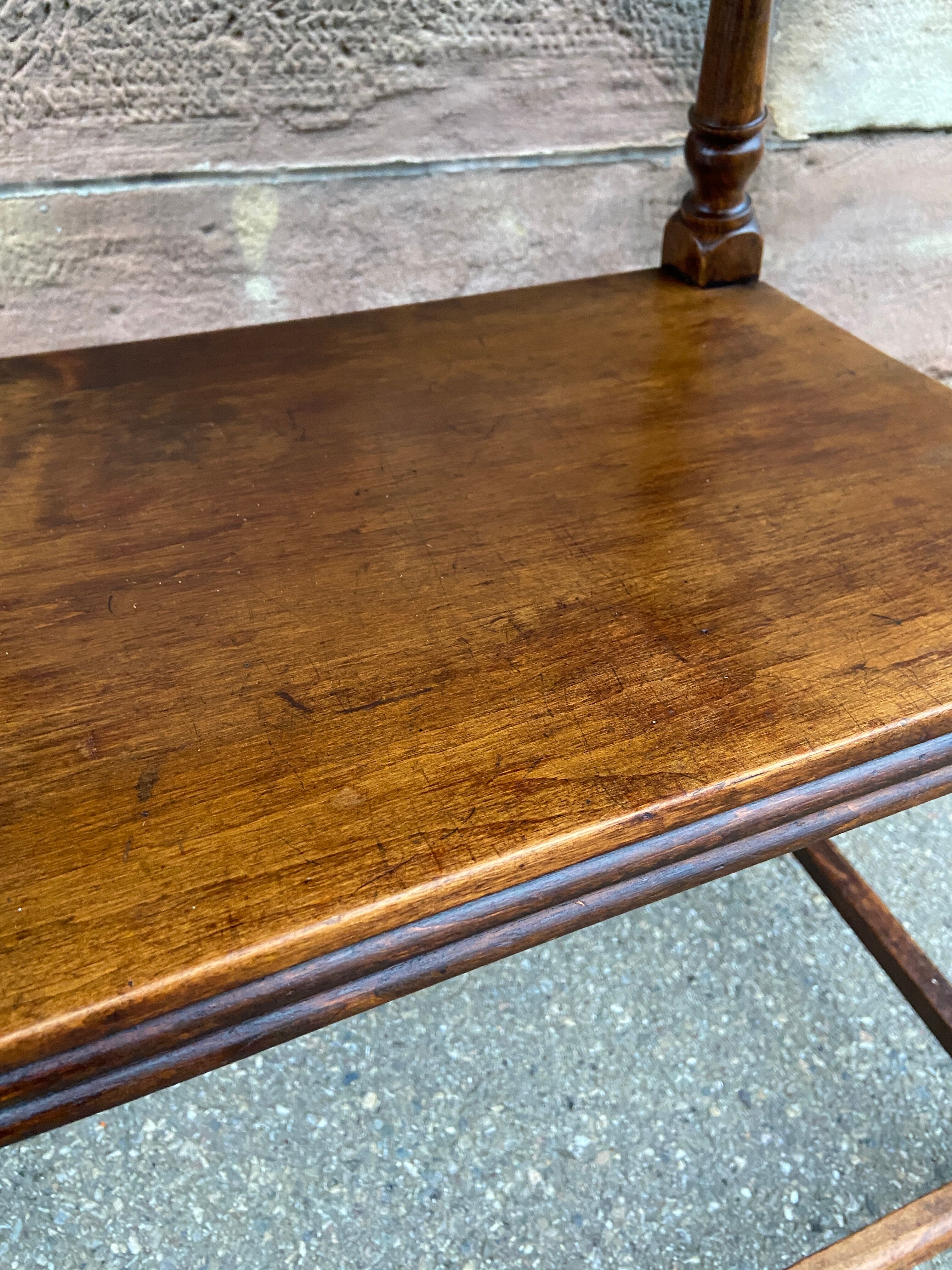 Side table jugendstil Art Nouveau wooden pedestal table 1910