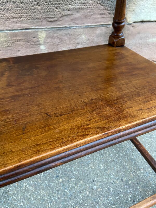 Table d'appoint à thé jugendstil Art Nouveau en bois 1910