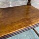 Side table jugendstil Art Nouveau wooden pedestal table 1910