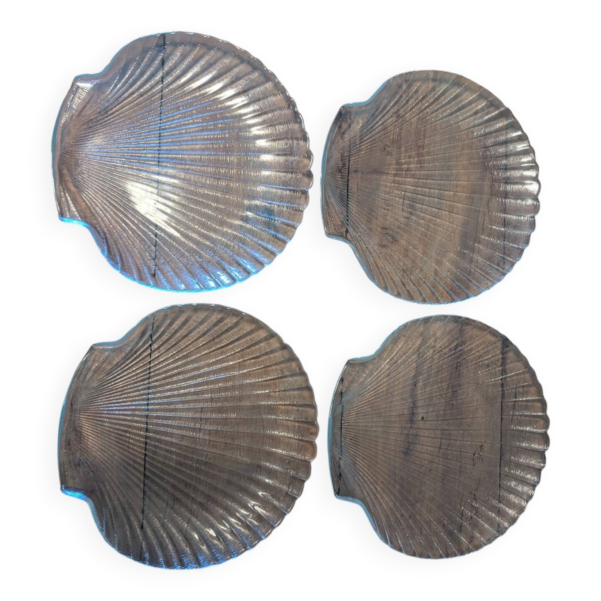 Assiettes coquilles saint jacques