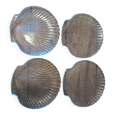 Scallop shell plates
